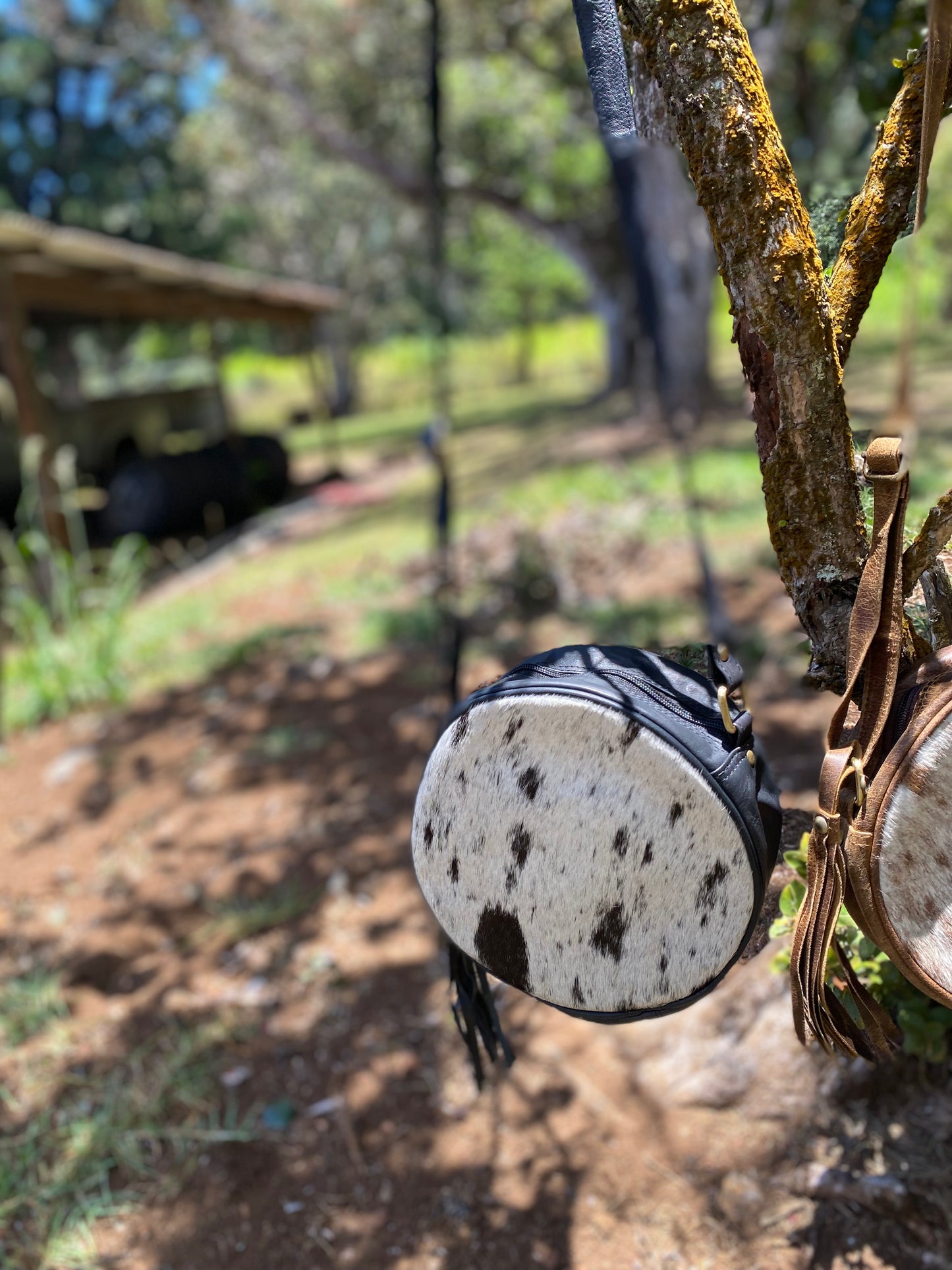 Western Leather x Cowhide crossbody bag- Available for a limited time only