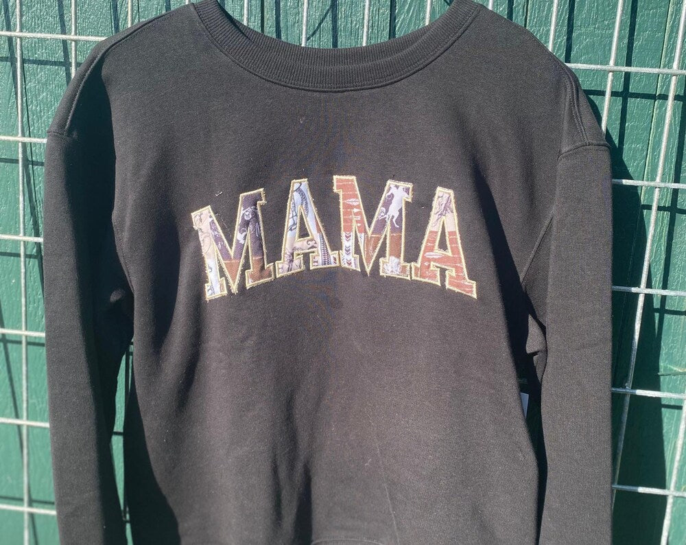 Mama Western Sweatshirt