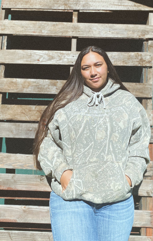 Aloha Camo Oversized Hoodie