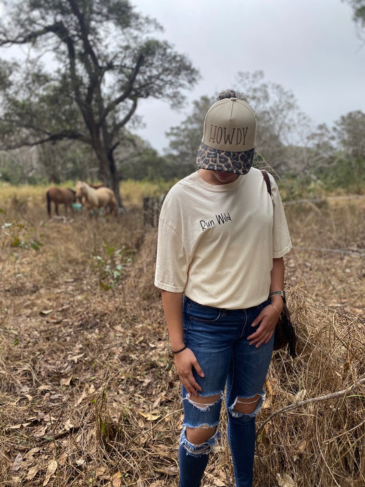 Run Wild Graphic Tee