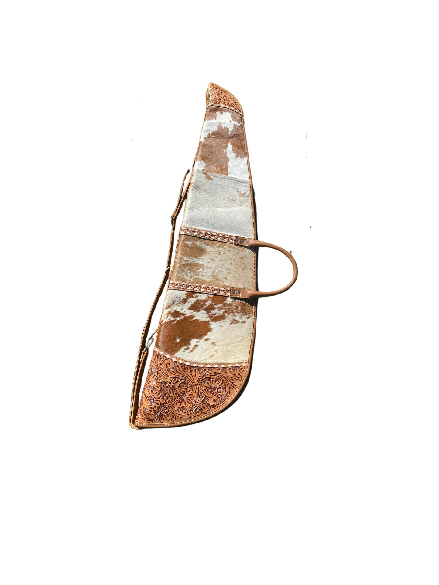 Handmade Western Leather x Cowhide Firearm Case (pre-order only)