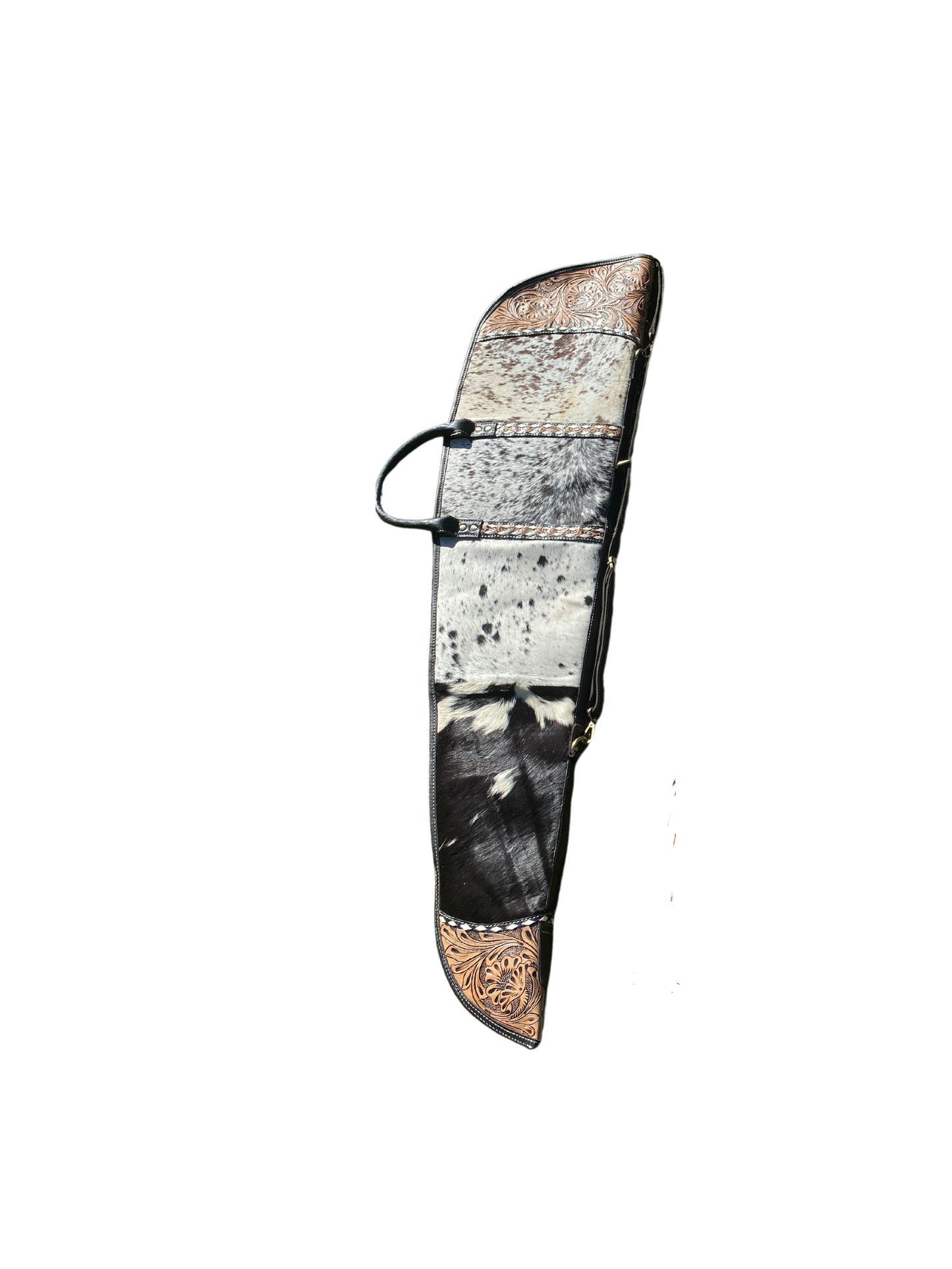 Handmade Western Leather x Cowhide Firearm Case (pre-order only)