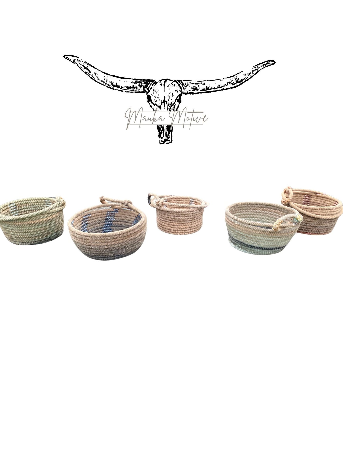 Handmade Western Handmade Rope Basket