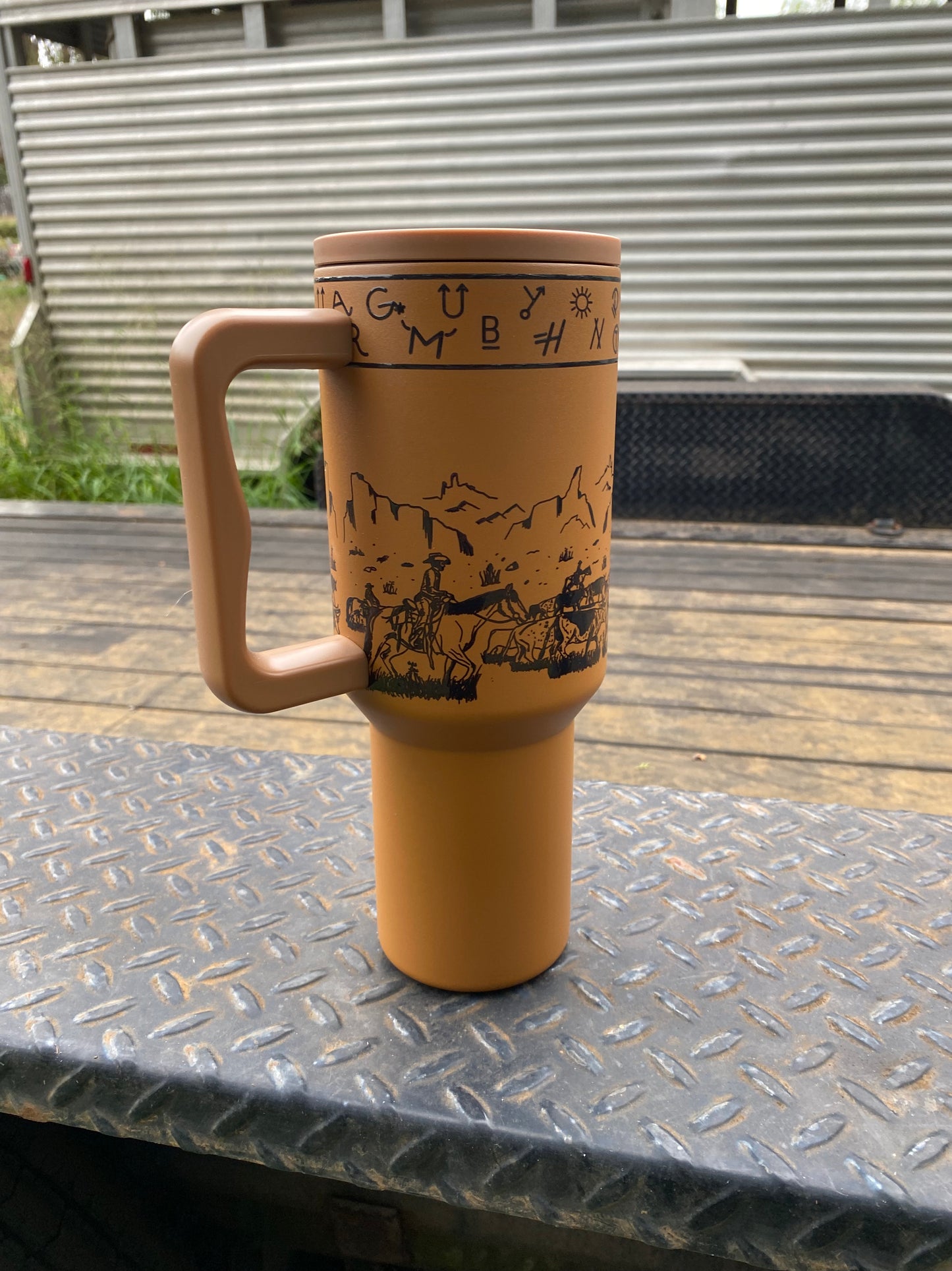 Cattle Drive 40oz Tumbler