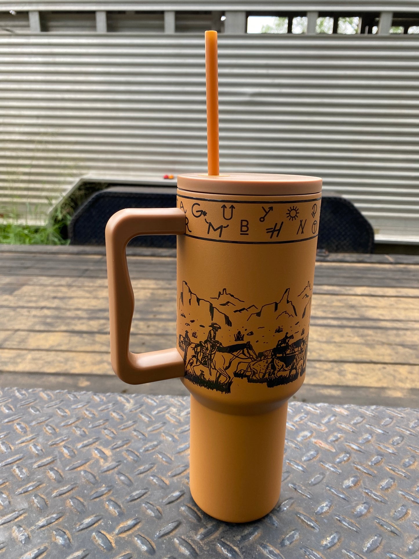 Cattle Drive 40oz Tumbler
