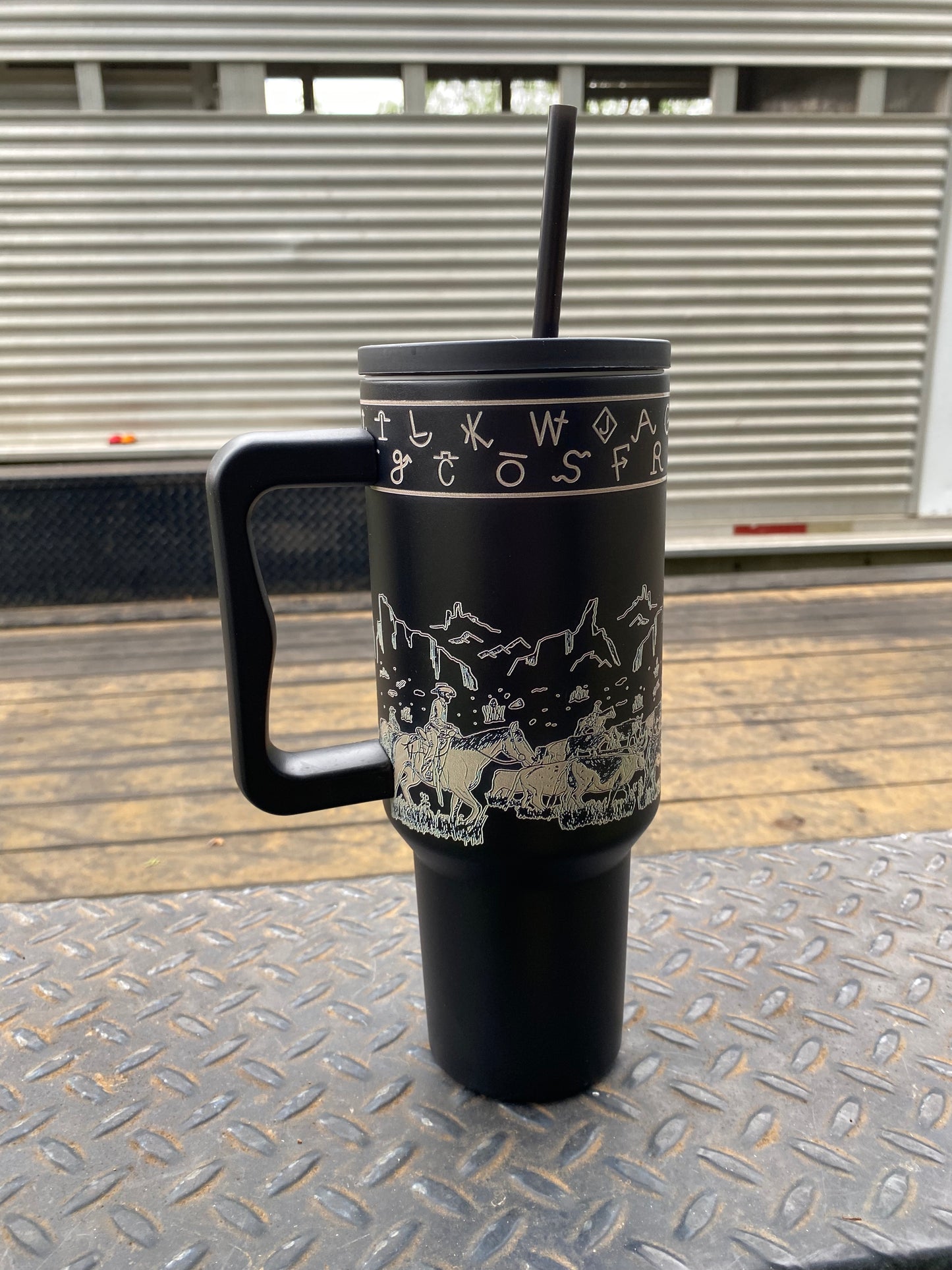 Cattle Drive 40oz Tumbler