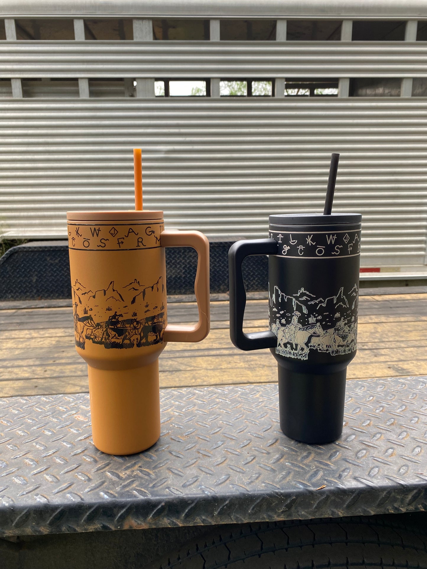 Cattle Drive 40oz Tumbler