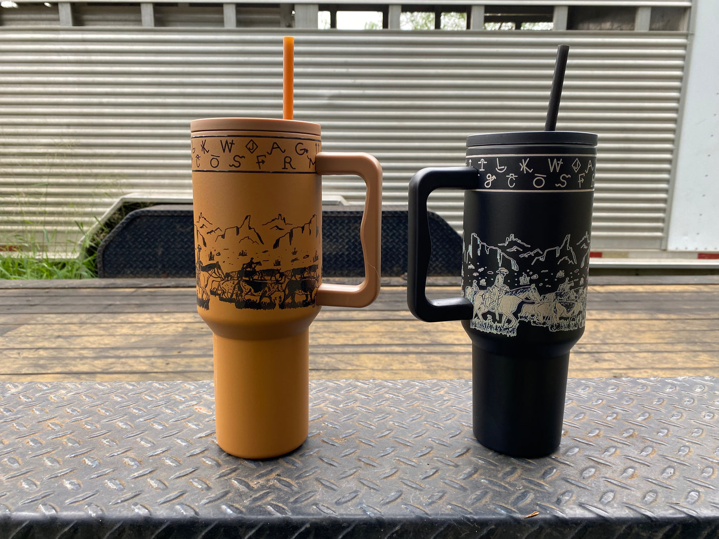 Cattle Drive 40oz Tumbler