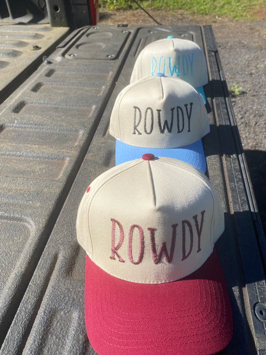 Rowdy- Cap