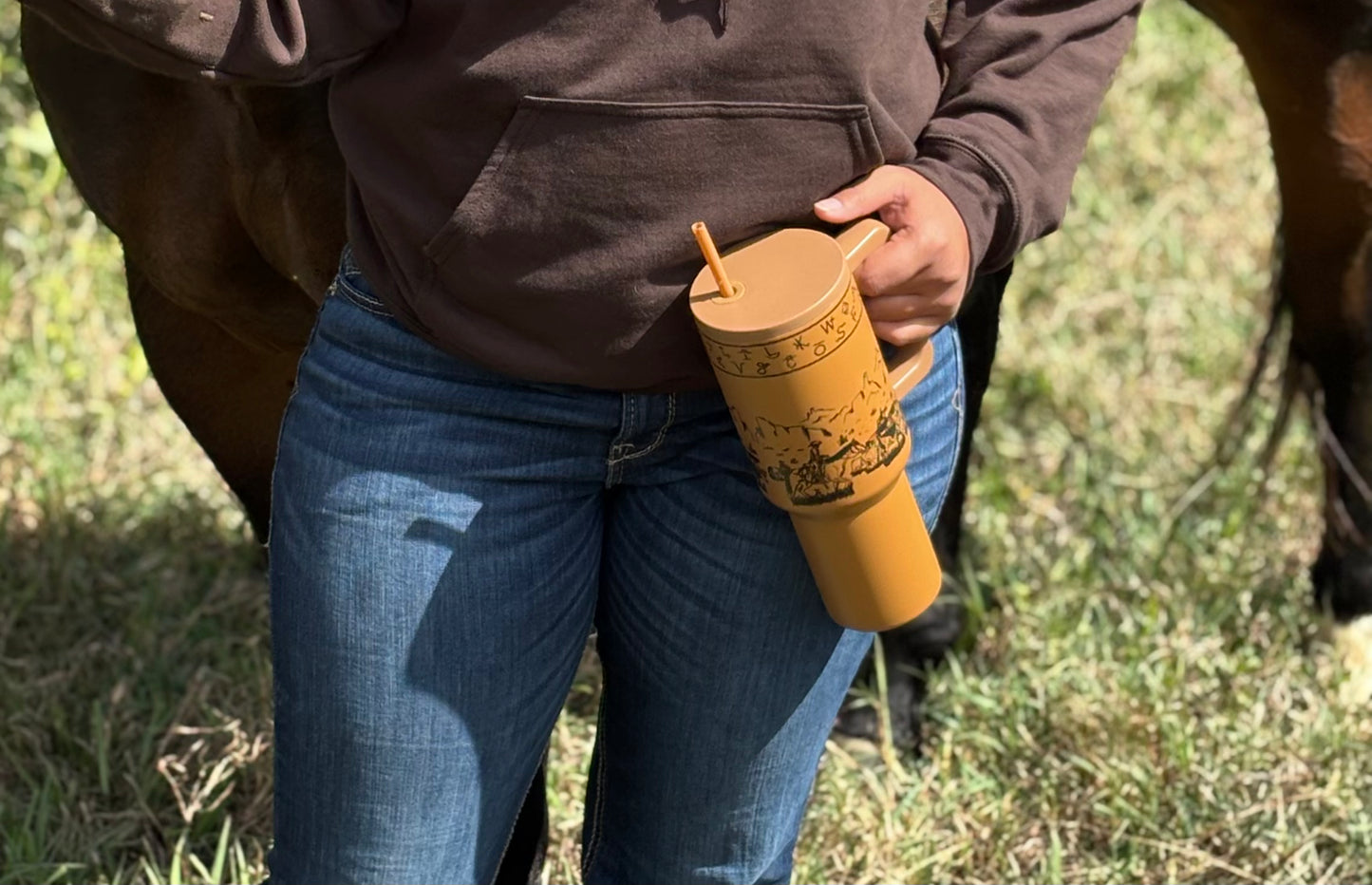 Cattle Drive 40oz Tumbler